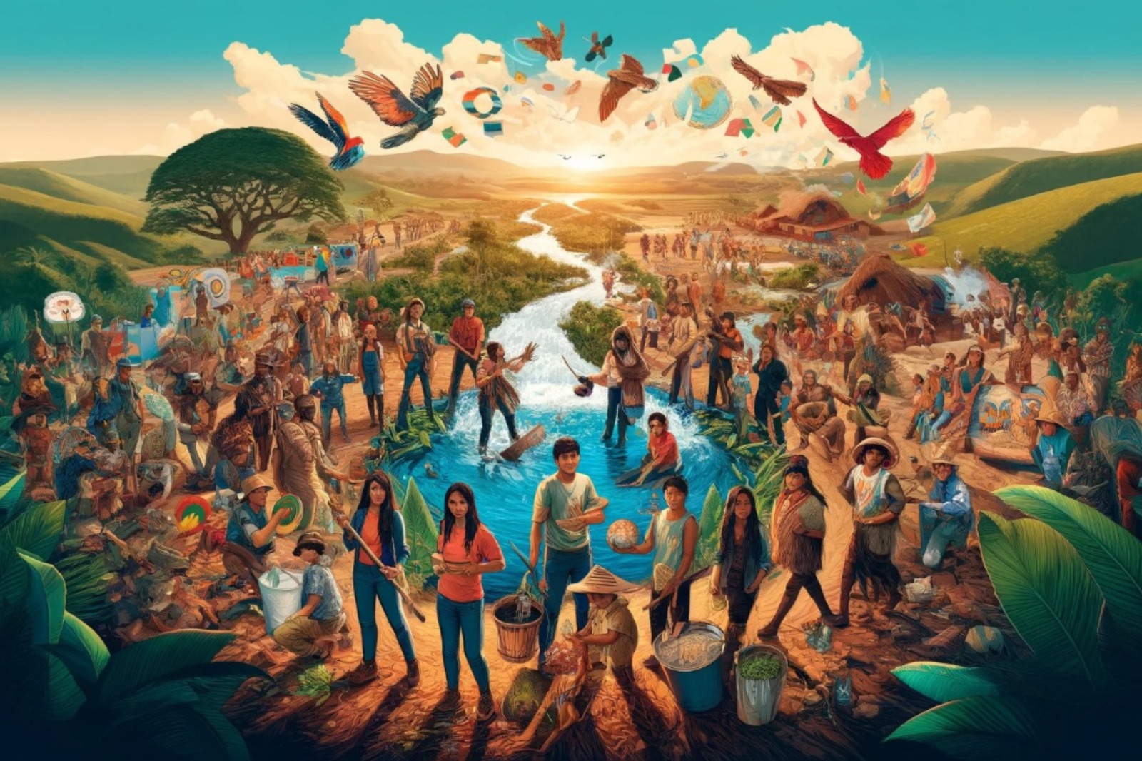 Imagem da atividade Mãos que Cuidam da Água